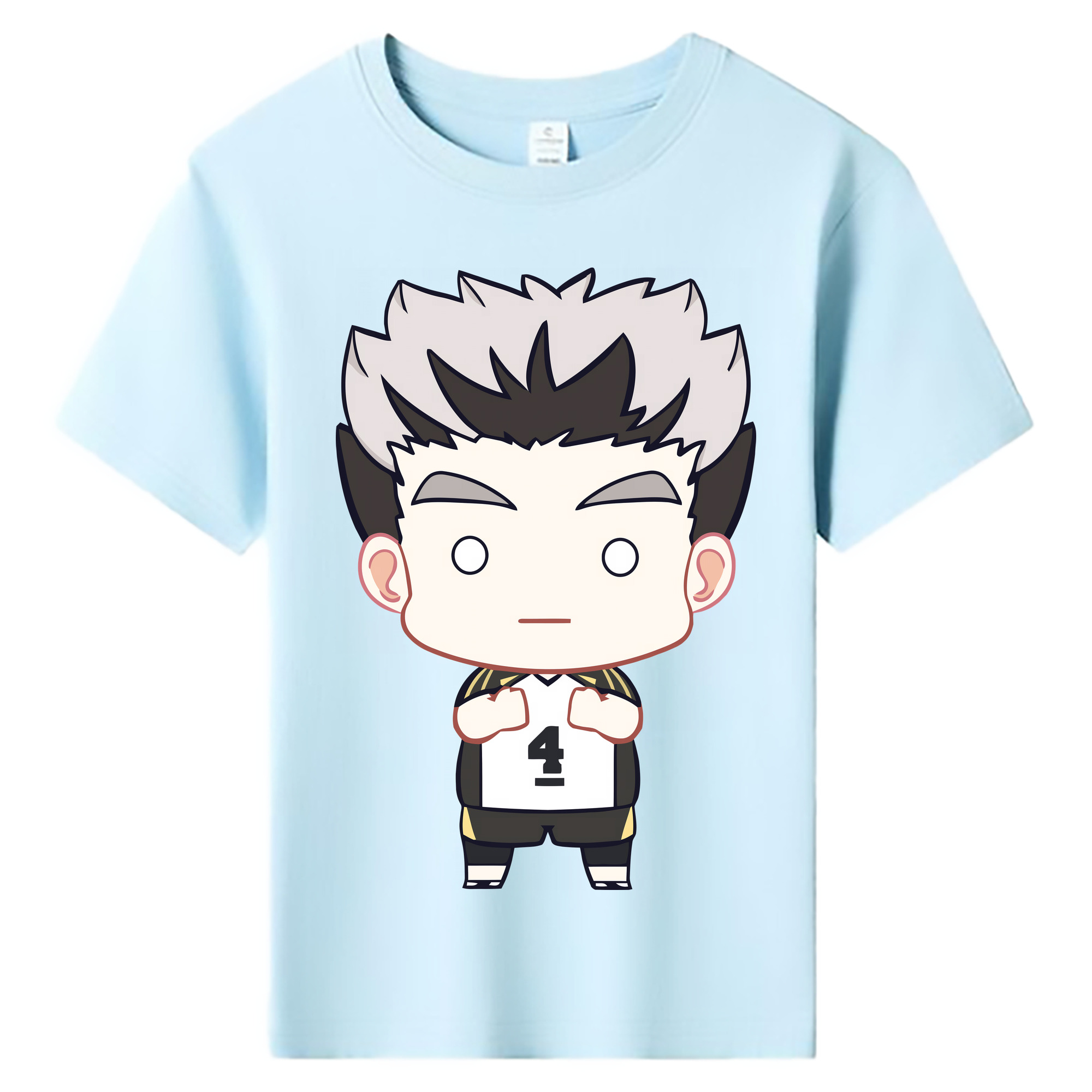（画像用） ハイキュー!! Haikyu!! 綿100％キッズTシャツ（フロントプリント）